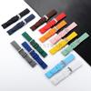 Ремешок 20 мм 22 мм для Swatch для Moonswatch с изогнутым концом, высококачественный силиконовый ремешок для часов, сменный браслет, спортивный ремешок для часов