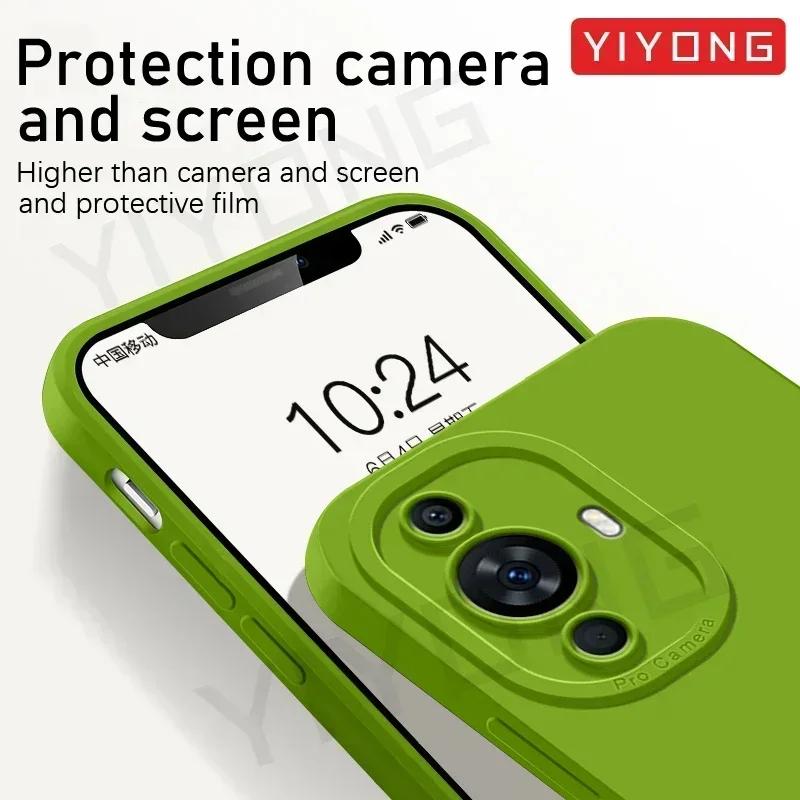 Для Nova11 чехол шелковистый мягкий жидкий силиконовый чехол для Huawei Nova 11 13 Pro 11SE 12s 12 SE Nova13 5G Nova12s чехлы для телефонов