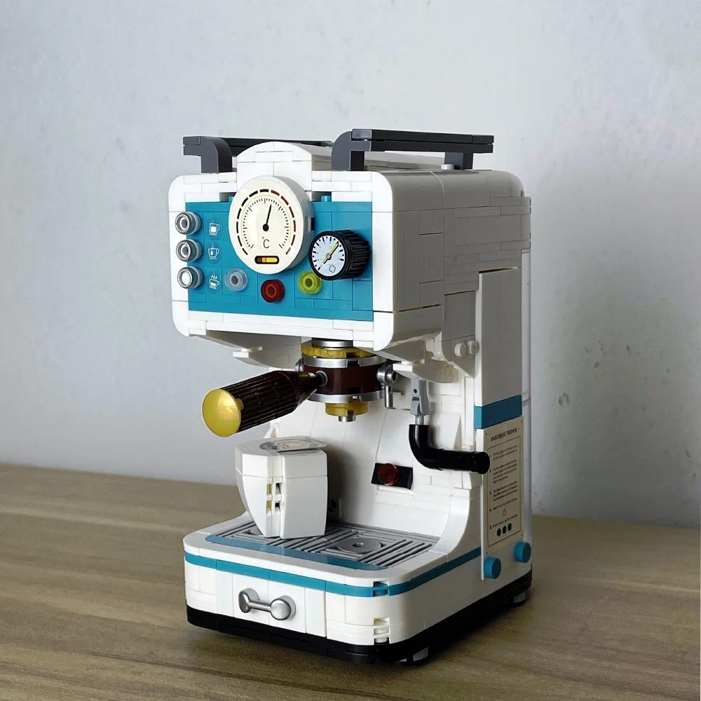 Ретро Набор конструктора «Хлебопечка и Кофеварка» - Креативная Игрушка, Модель-симулятор для взрослых, Кофейный подарок, Уникальный подарок для мужчин и женщин
