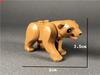 MOC Bricks Animal Zoo Tiger Leopard Elephant Wolf Shark Polar Bear Whale Building Blocks Kids Toys Farm Figures Assemble
