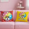 classic cartoon character Afro Ken Cushion Cover Soft  EasyWash Pillow Case  Versatile for Couch Bed Travel and Office