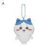 Плюшевая игрушка с мультяшным животным и цепочкой из бисера, фаршированный молоток, кот, кролик, плюшевая кукла, брелок «сделай сам», подвеска, украшение, украшение для рюкзака, подарок на день рождения