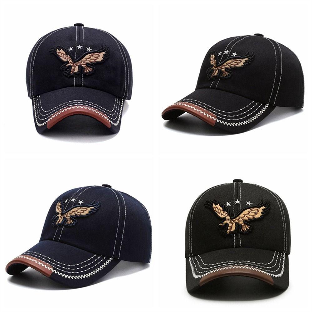 Breathable Baseball Cap 3D Eagle Snapback Hat Outdoor Activities Eagle Men's Hat Male Female