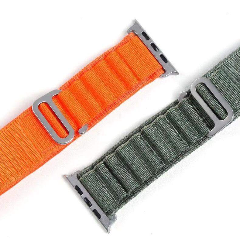 Alpine Loop Band For Apple Watch Series Ultra 7 6 3 Se 8 5 4 3 2 Iwatch Band 45mm 49mm 41mm 44mm 40mm Strap Nylon Bracelet