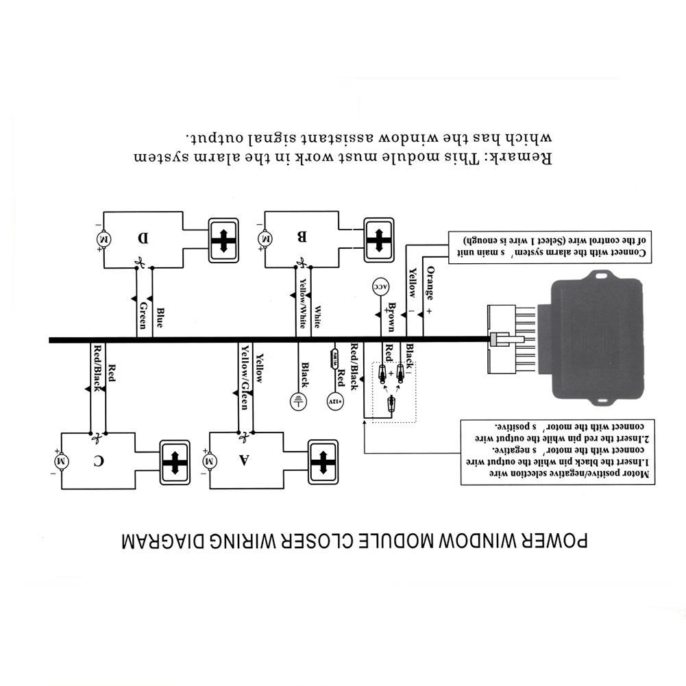 Модуль открытия/закрытия окон Интеллектуальный модуль автоматического закрытия окон Дистанционный модуль Автоматический закрыватель автомобильных электростеклоподъемников для 4-дверных автомобилей Аксессуары
