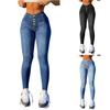 Женские узкие трендовые рваные повседневные модные прямые джинсы