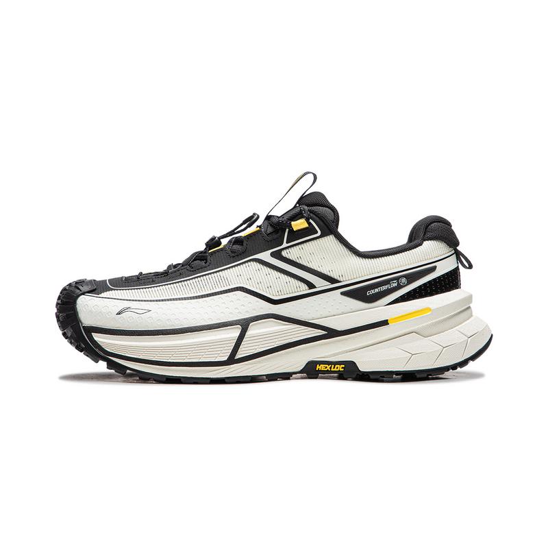 Li Ning Outdoor CF Tracing, Xingchuan 2 Удобные и модные с поддержкой, светоотражающие, с отдачей, низкие, для хайкинга, унисекс AHTW003-7
