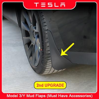 Для Tesla Model 3 Y 2023 2022 Брызговики без сверления, зимние брызговики, защита переднего и заднего крыла автомобиля
