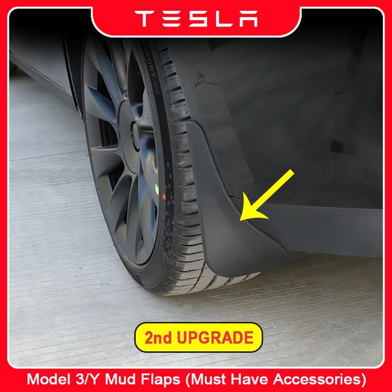 Для Tesla Model 3 Y 2023 2022 Брызговики без сверления, зимние брызговики, защита переднего и заднего крыла автомобиля
