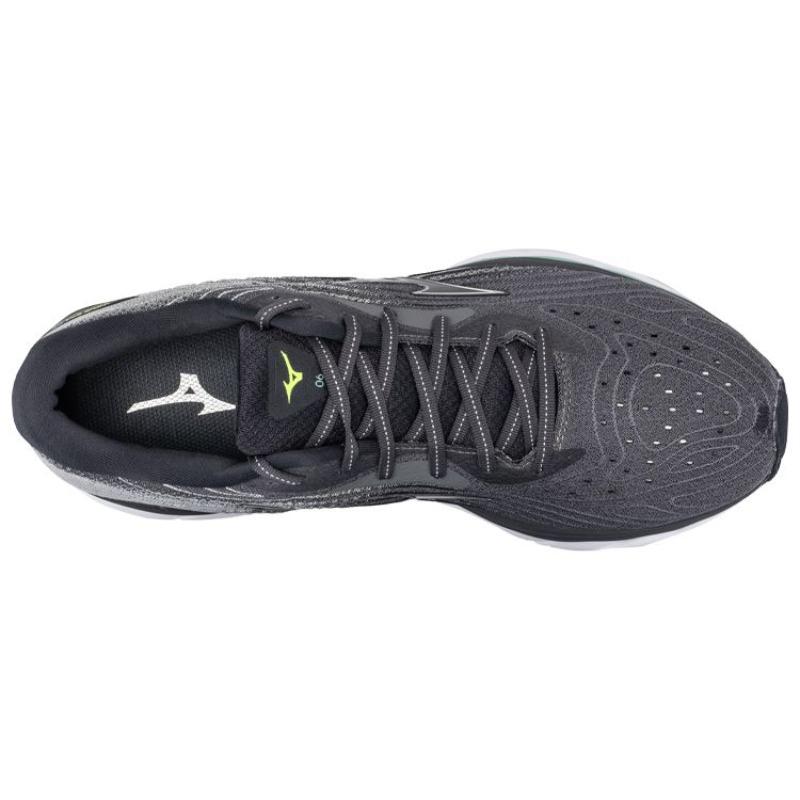Mizuno Wave Rider 25 Унисекс Взрослые Дышащая Сетка Нейтральная Амортизация Дорожные Беговые Кроссовки J1GC220204