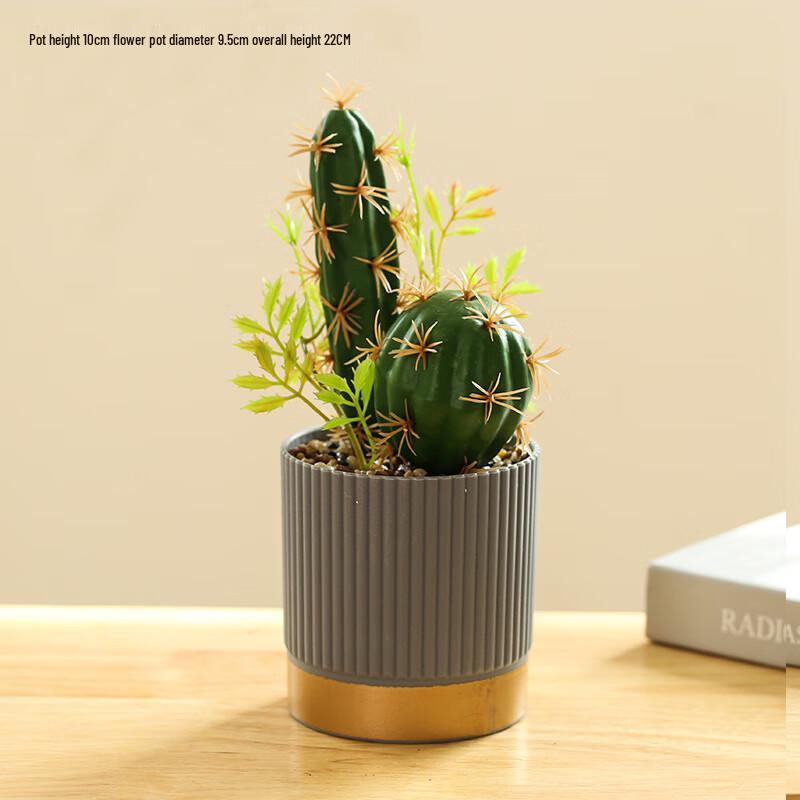 Artificial Cactus Desktop Ornament