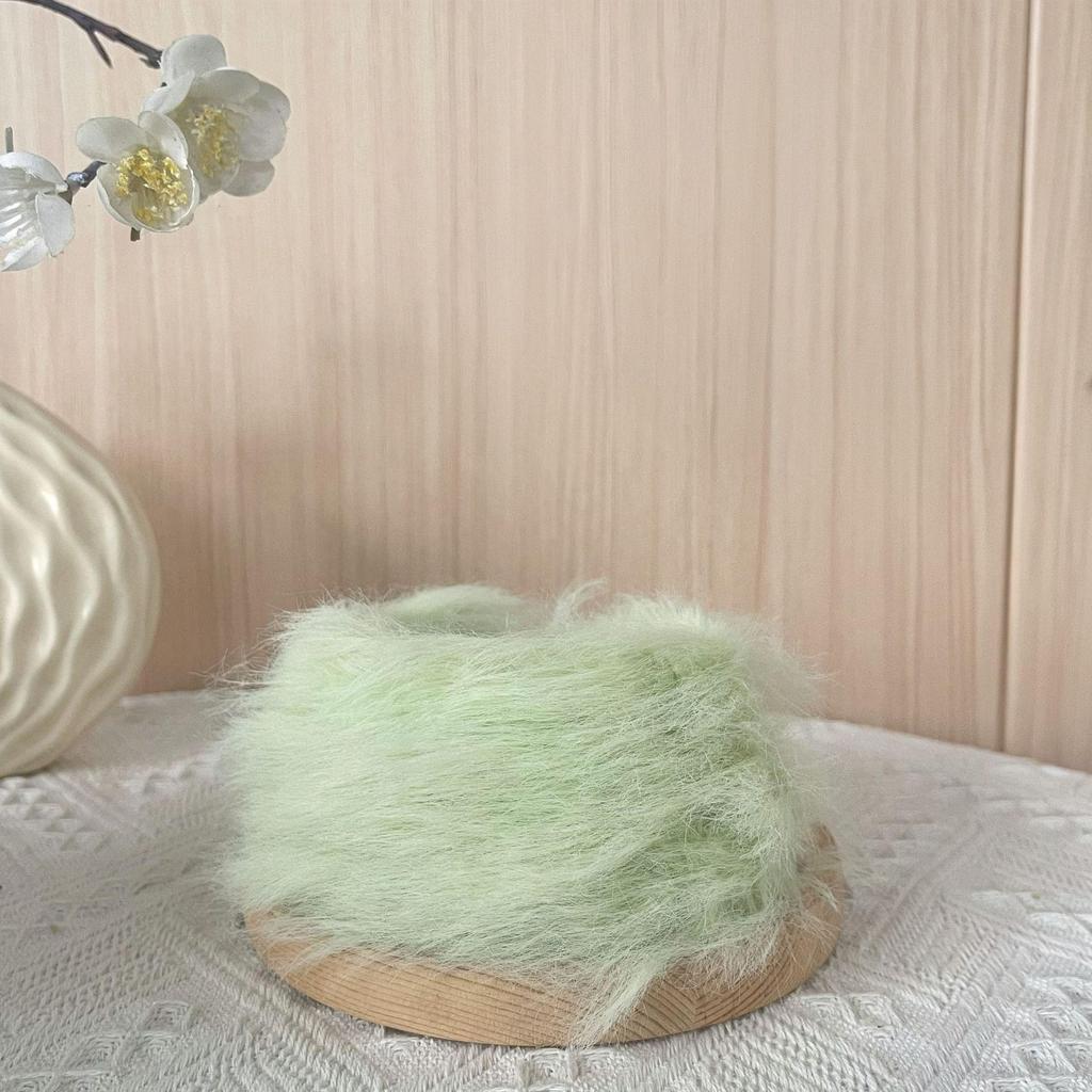 25mm Mink Fur Chenille Stems for Handmade DIY Twist Sticks and Puppy Doll Crafts