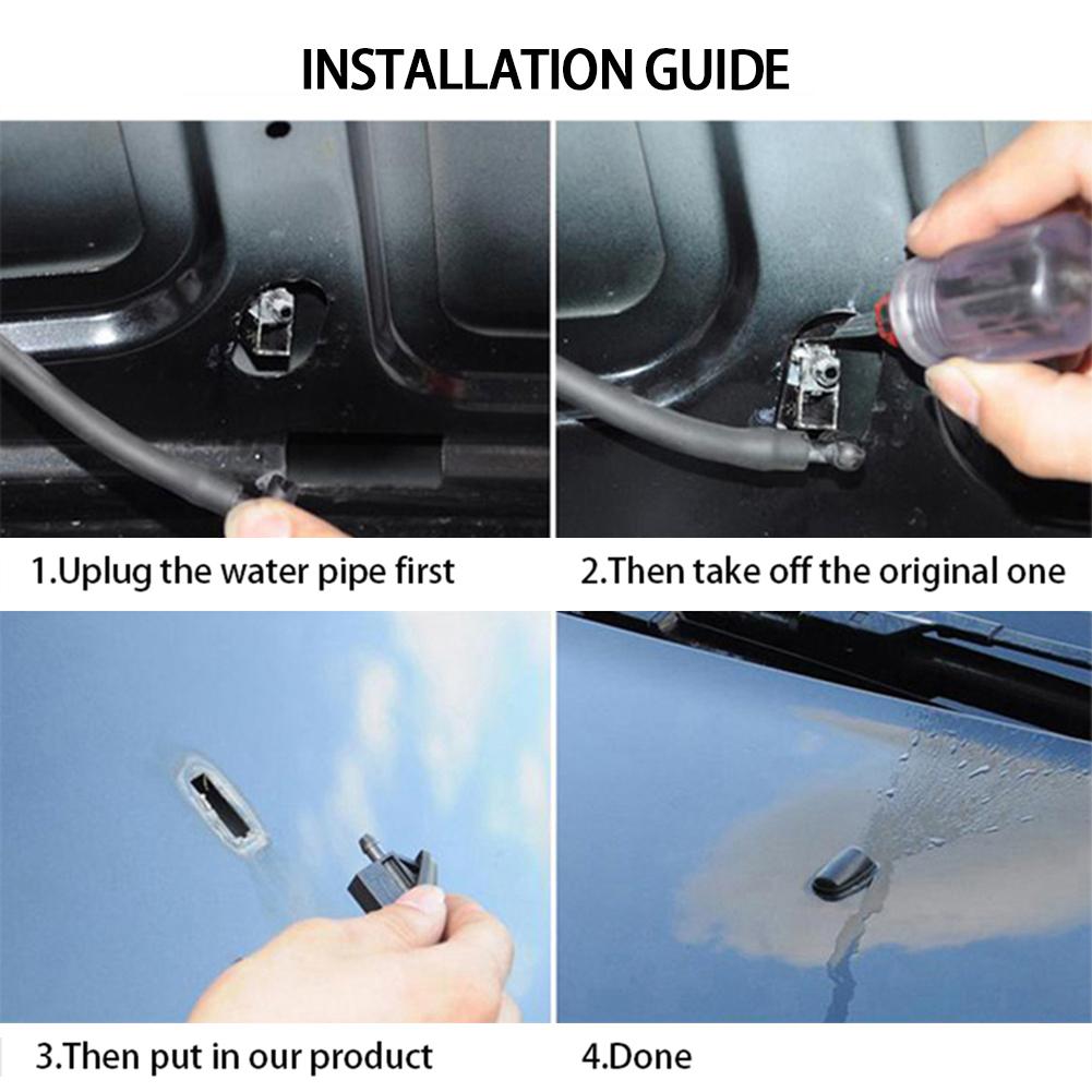 2X переднее лобовое стекло омыватель форсунок распылитель для Ford Focus Mondeo Galaxy C-max Fiesta KA Fusion OE #BM5117666AB