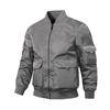 Multi-pocket Work Jacket Men's Autumn and Winter Coat Bomber Jacket Men's Flight Jacket Men
