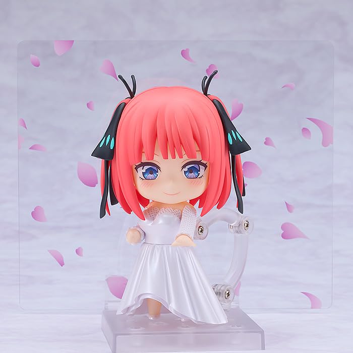 Nendoroid The Quintessential Quintuplets Нино Накано Свадебное платье Пластиковая окрашенная подвижная фигурка Ver. Немасштабируемый