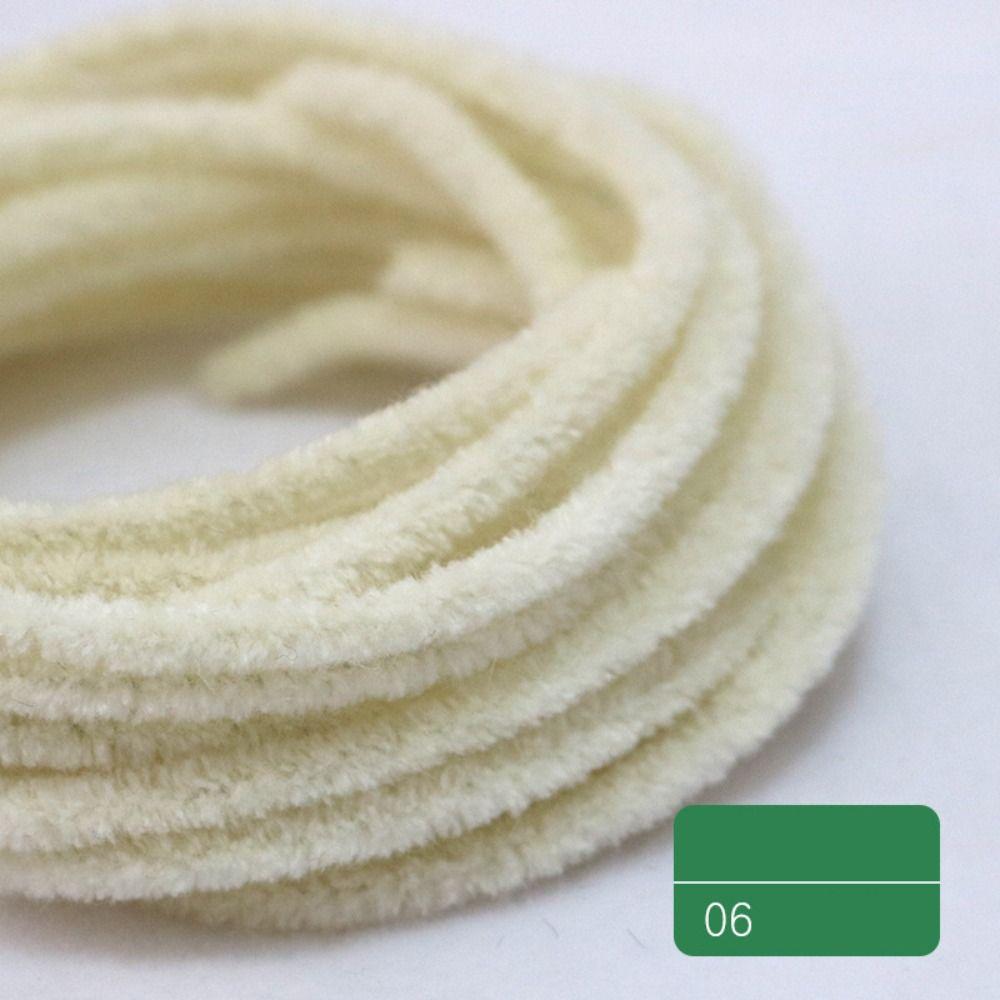 Colored Wool Handmade Twisted Rod Plush Handmade Chenille Stem  Puppy Toy