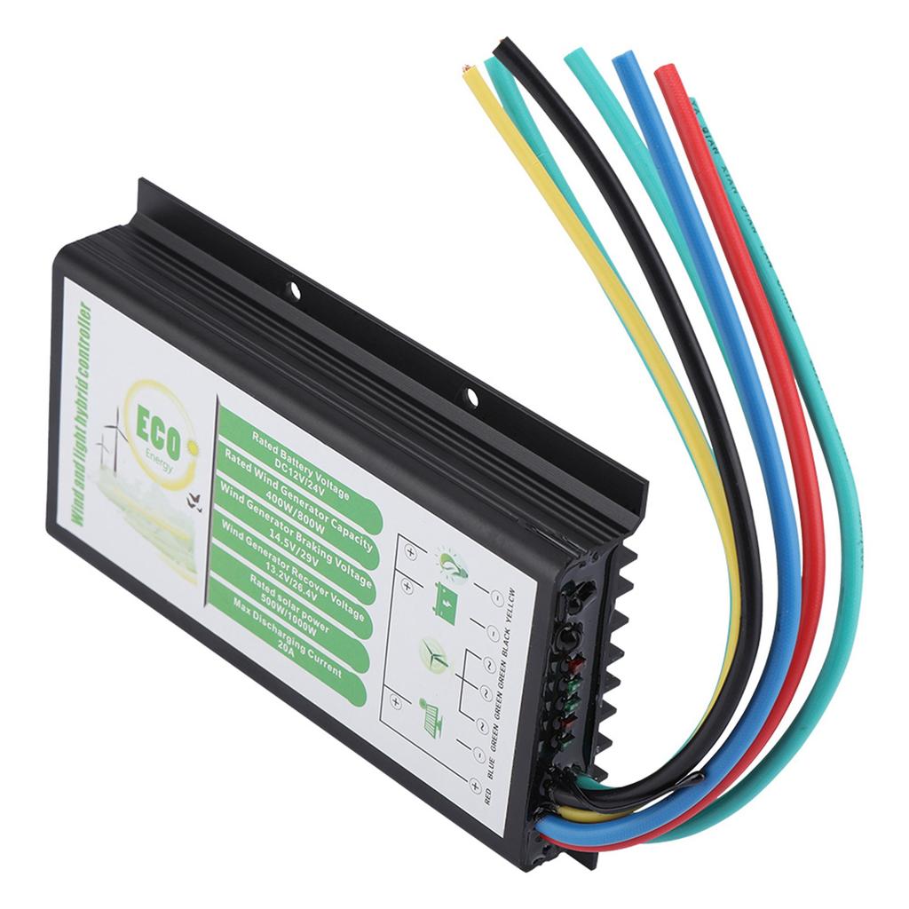 Гибридный контроллер ветра и солнца DC 12V 24V 400 Вт 800 Вт