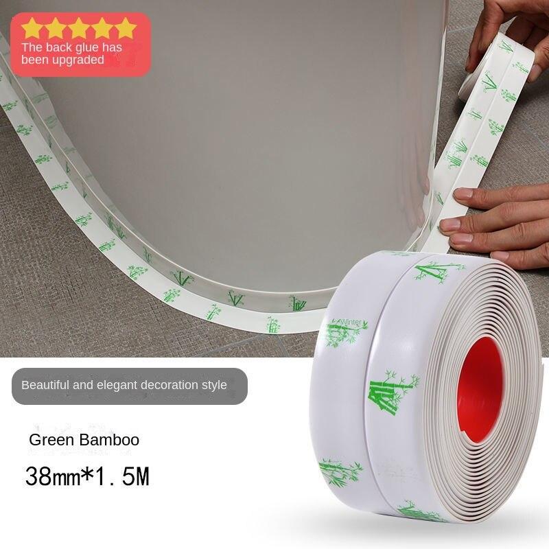 Водонепроницаемая наклейка на стену из ПВХ для кухни, водонепроницаемая наклейка для туалета, швея, бесшовная наклейка для раковины в ванной, против плесени