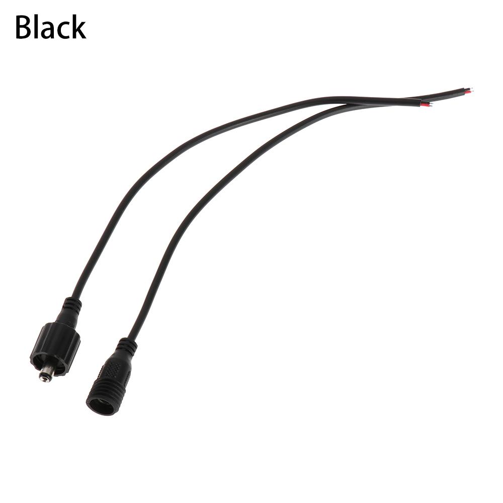 1 пара IP68 Водонепроницаемый разъем-вилка DC 5.5 x 2.1 мм, штекер и гнездо, 2-контактный, для силовых проводов