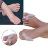 Silicone Bunion Toes Straightener Separator Ease Pain