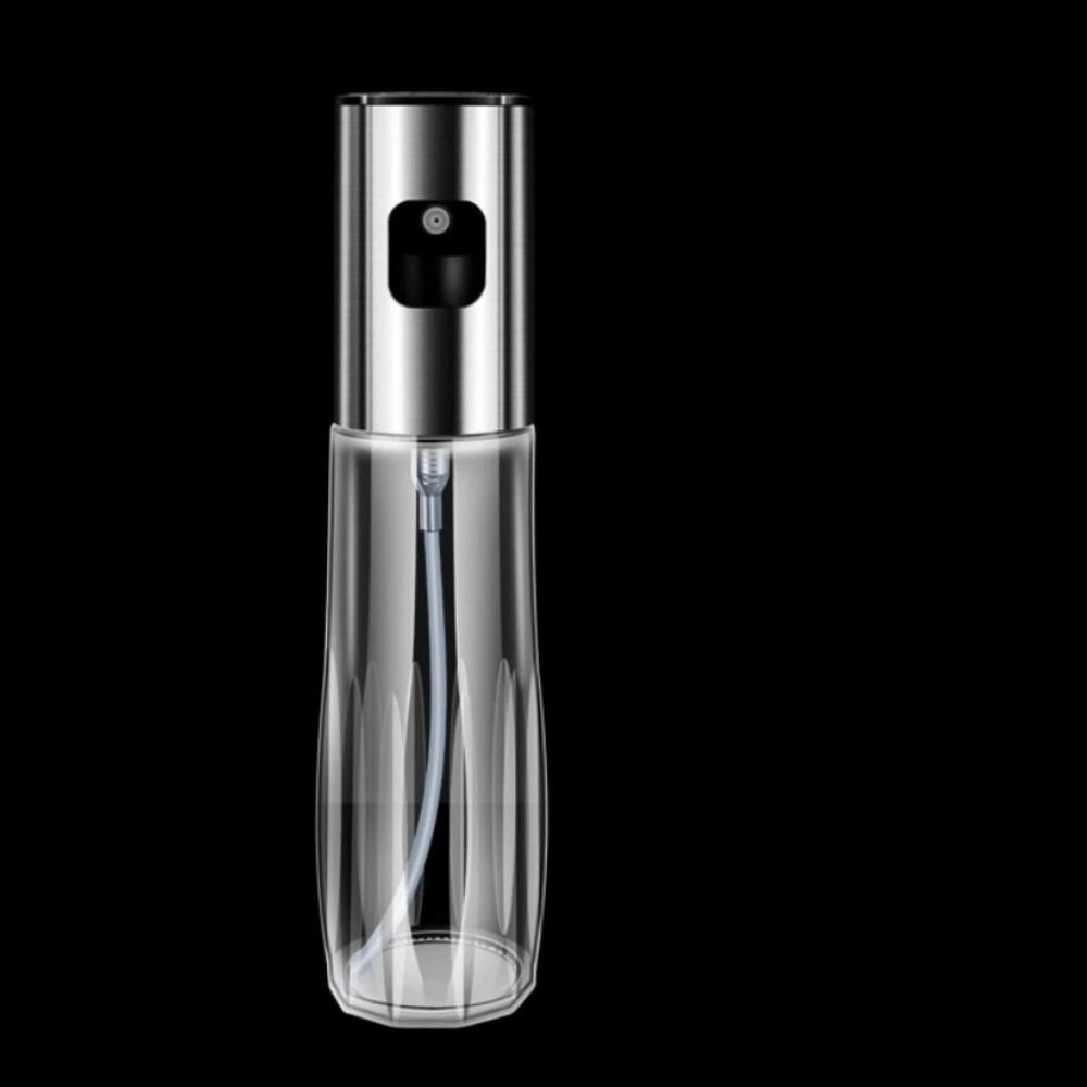 Glass Oil Spray Bottle Stainless Steel Oil Dispenser Bottle Glass Oil Sprayer  Household