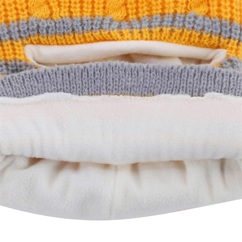 Детская шапка осень и зима плюс бархат толстый теплый шерстяной колпак детский нагрудник защитная шапка для лица высококачественные шапки новая мода