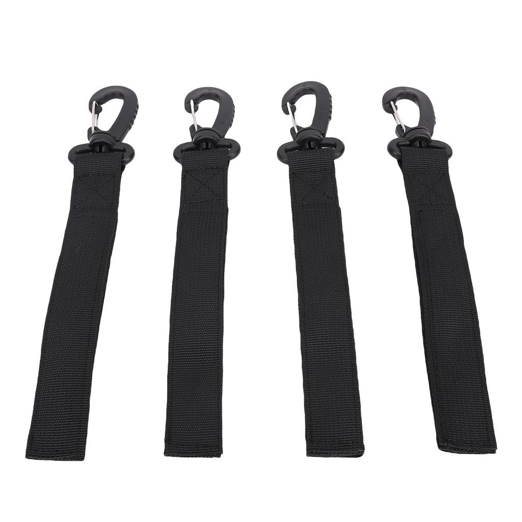4PCS Kayak Paddle Straps Universal ?Fabric Fastener Tape? Boat Paddle Keepers with Buckles for Hard Inflatable Boat Paddle