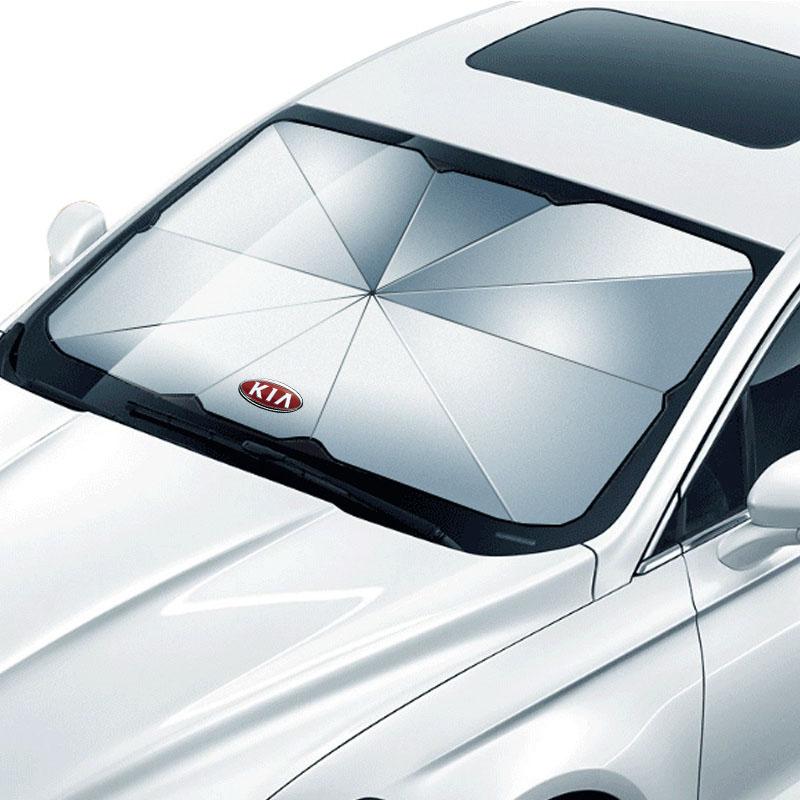 1Pcs 2025 Fashion New Car Windshield Sunshade Umbrella Protector Parasol Foldable For KIA Cerato Sportage R K2 K3 K5 Sorento Sportage R Rio Soul