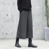 Woole Wide Leg Pants Women Casual Winter Autumn Straight Trousers Elastic High Waist Fat Leg