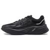Li Ning Soft Resilient Breathable Thick Sole Height Increasing Shock Absorbing Durable Lightweight Low Top Casual Shoes Women Sneakers Black AGLU010-1