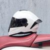 Motorcycle Helmets Men's and Women's Face-off Helmets Double Mirror Locomotive Bluetooth Semi-full Cover Four Seasons