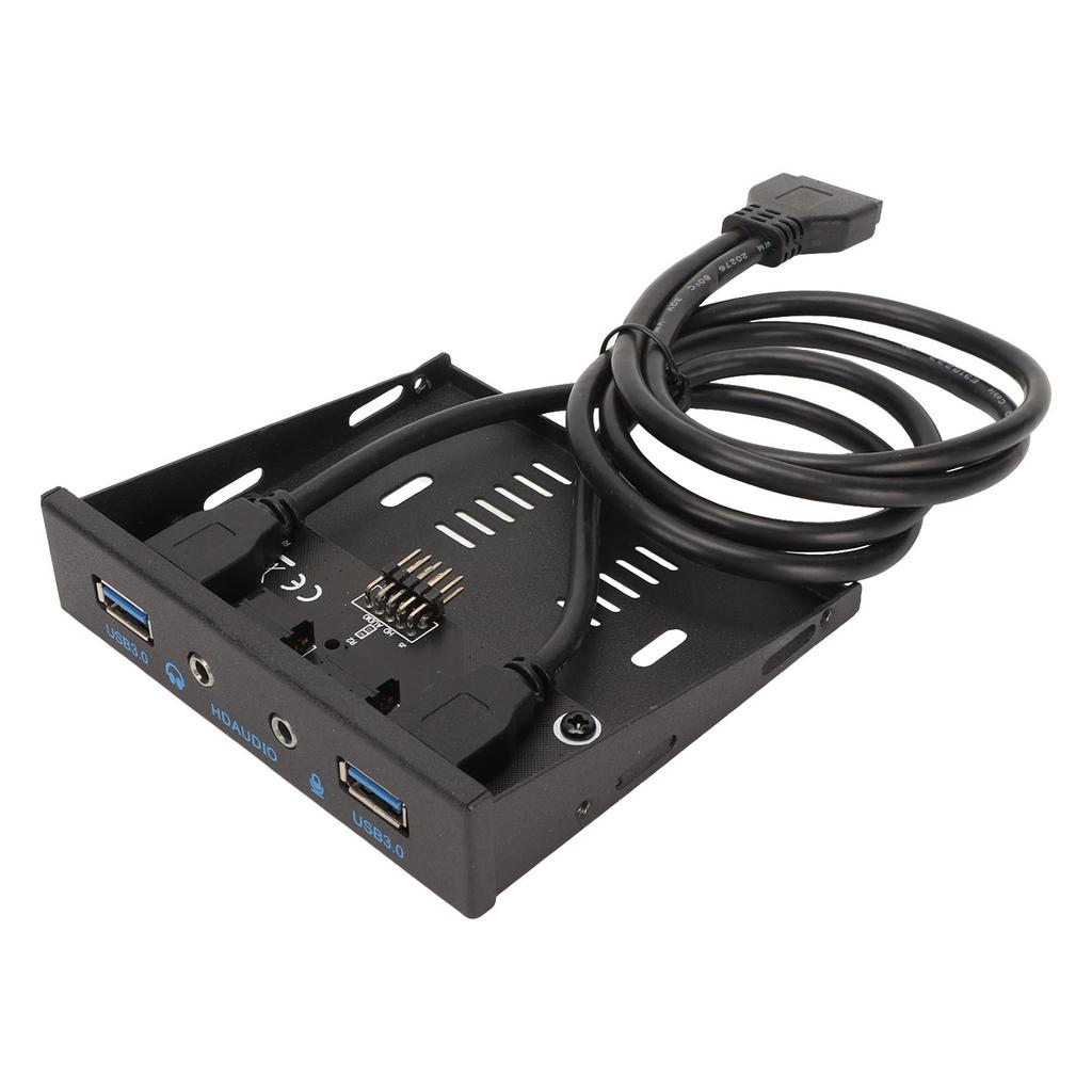 USB Front Panel USB 3.0 4 Ports Stable Transmission Jamproof Support Hot Plugging 3.5 Inch Front