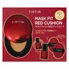 [.co.jp Limited] MASK FIT CUSHION SET 02 TIRTIR MASK FIT CUSHION SET (18g Product + Red Foundation Mini 10ml + 2ea Puff) RED 21N