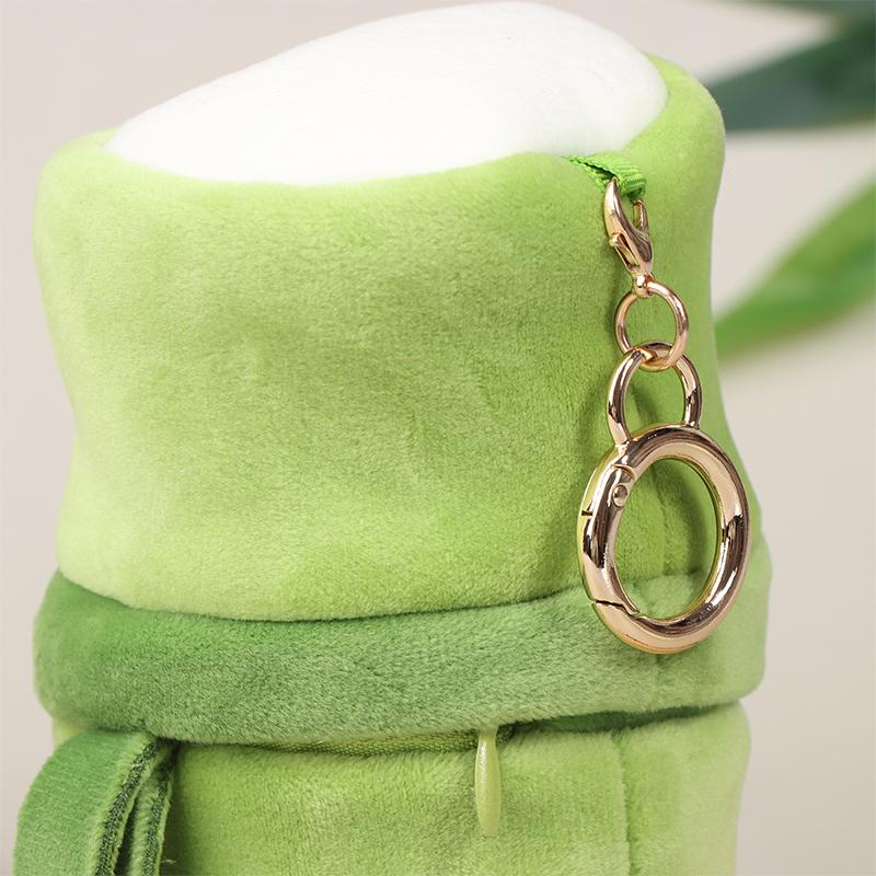 11 см 2 в 1 милая бамбуковая трубка панда плюшевая кавайная слезливая панда мягкая игрушка плюшевая панда брелок супер мягкая плюшевая панда