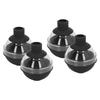 4Pcs Ice Ball Mould Silicone Sphere Ice Cube for Cocktails Bourbons Beverages 6cm Diameter