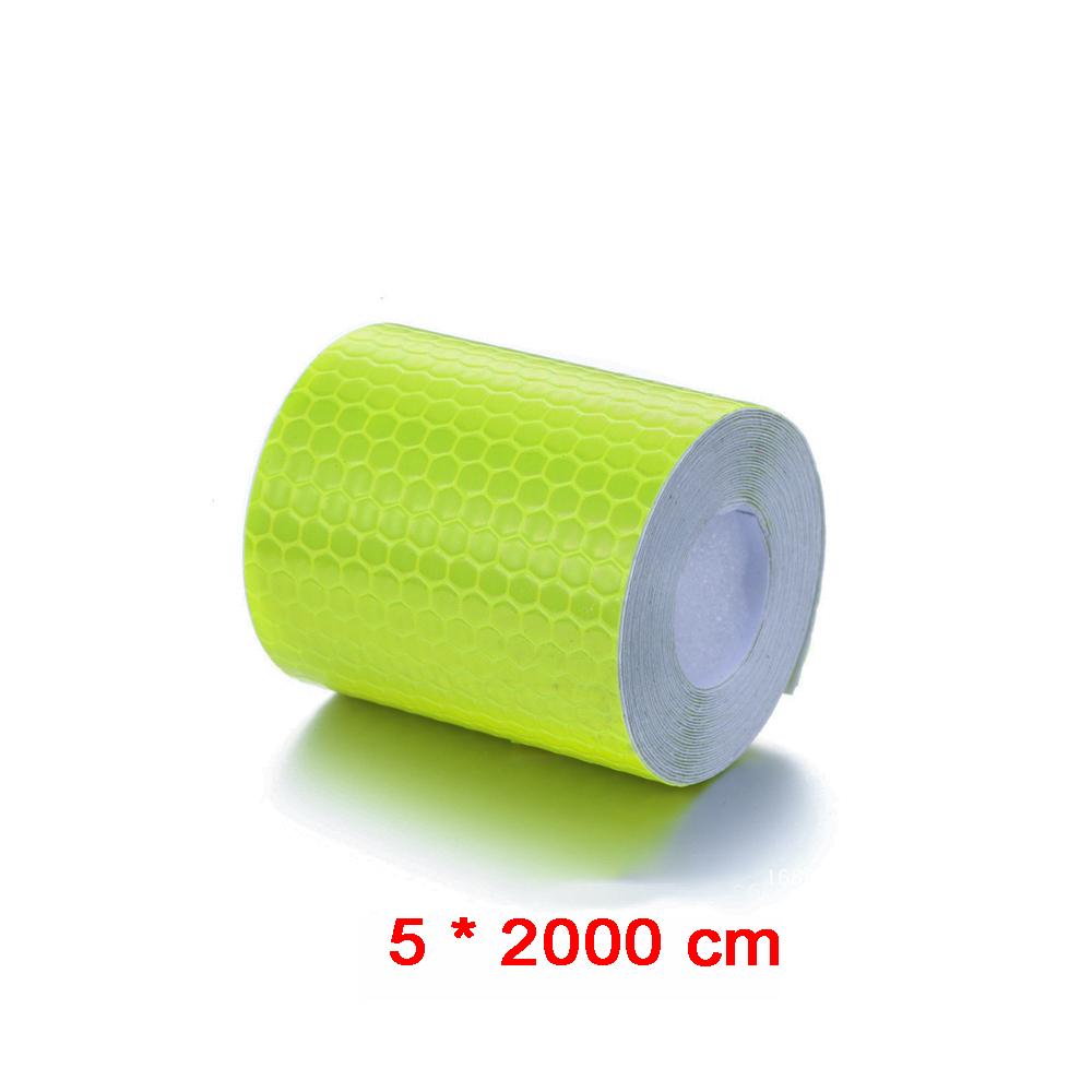 5cm 1/3/5/10M/20M 1PC Warning Light Reflector Protective Sticker Reflective Film Car Reflective Safety Strip Stickers