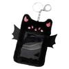 G-Trigger Devil-Shaped Trading Card Case, Anime Card Case, Collectible Book, Trading Card Holder, Korean Goods, Black