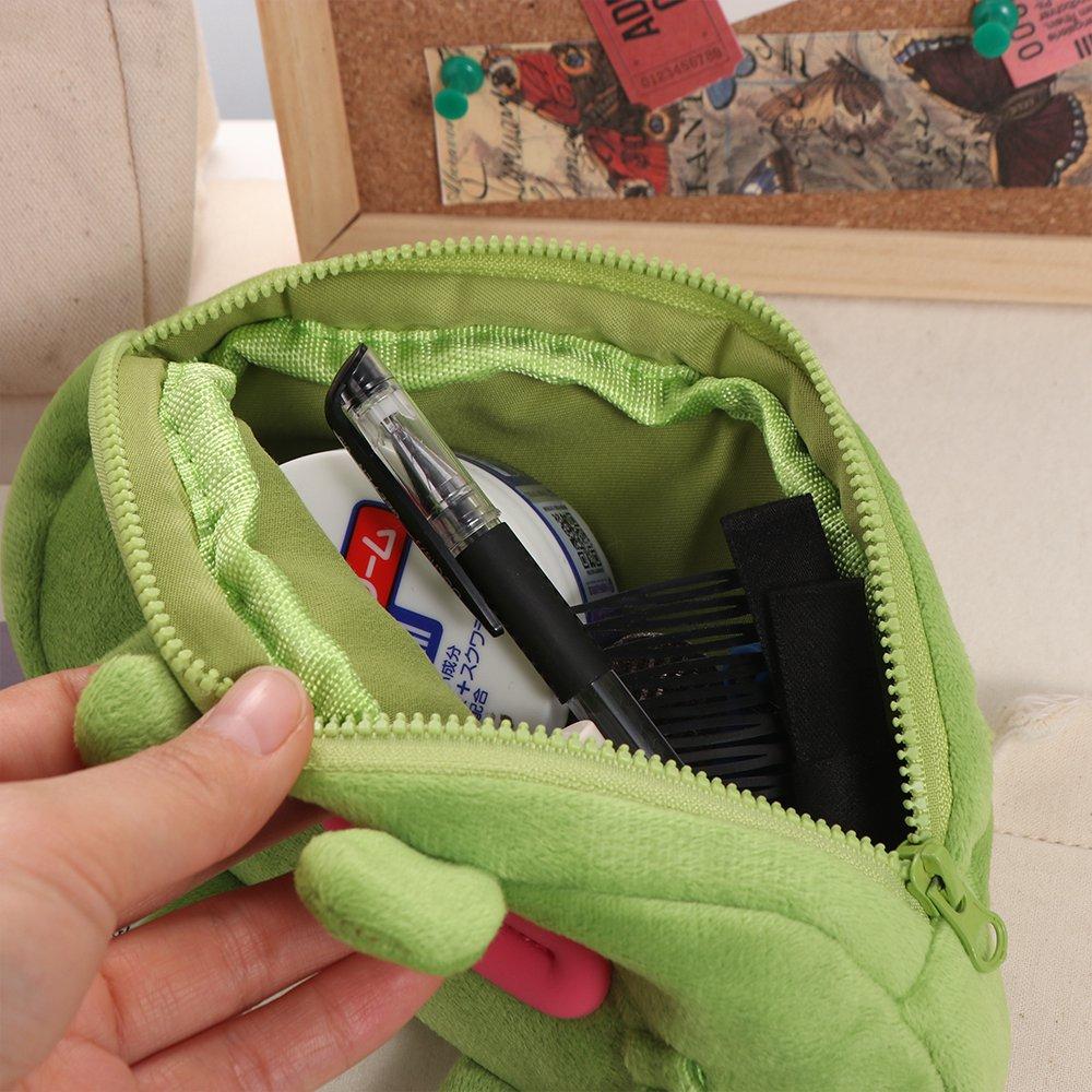 Desktop Organizer Big Mouth Frog Pen Bag Large Capacity Pencil Bag Stationery Pouch  Stationery