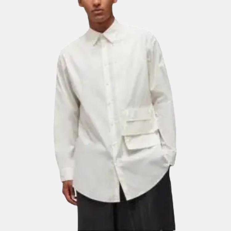 Men's Shirt adidas Y-3 pocket-detailed poplin shirt