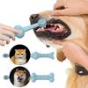 Pet Toothbrush For Dogs And Cats Oral Care Dental Cleaning Brush Prevent Tartar Build-Up Essential Pet Supplies