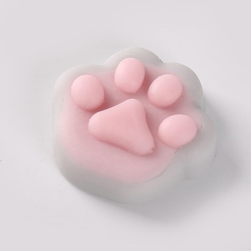 Squishy Cat Paw Toy Mini Stress Relief Gifts for Kids Party Favors Super Cute Small Animal Squeeze Toys J54