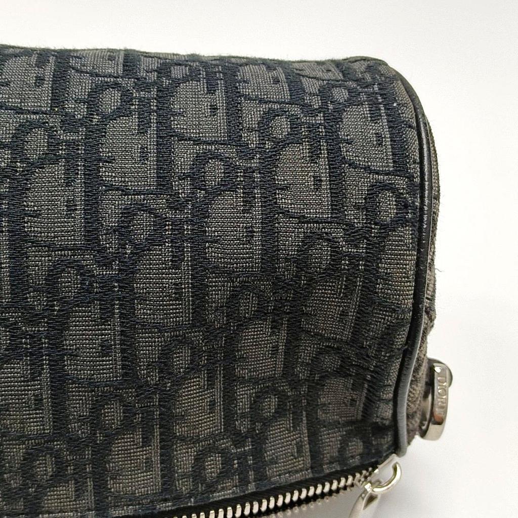 [Pre-Owned] Roller Oblique Embroidered Monogram Cylinder Messenger Bag - Fair #1AP0CZX