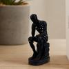 3D-печатная фигурка Мыслителя Полая статуя Мыслящего человека Абстрактная скульптура для дома и офиса
