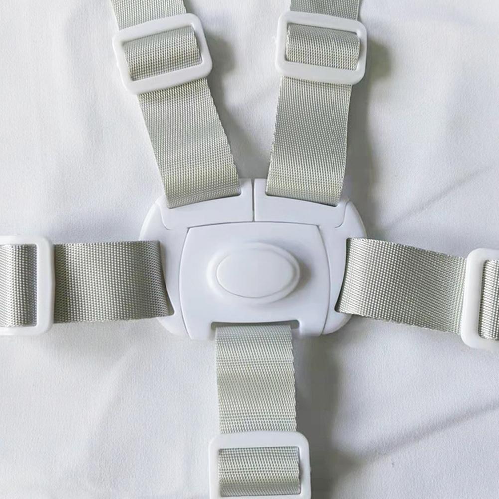 Children's Dining Chair Safety Belt 5 Point Baby Seat Security Belt Adjustable Baby Seat Belt for Child Seats High Chairs
