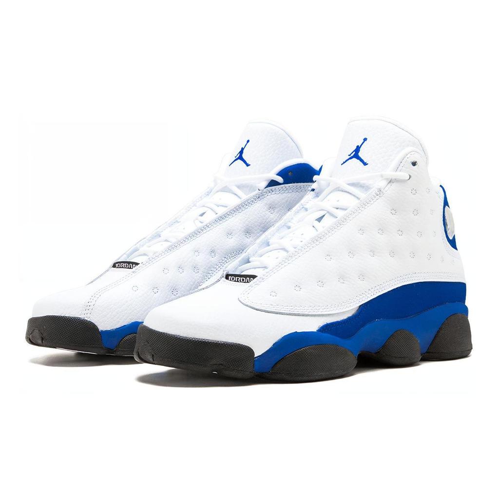 Jordan 13 Retro White Hyper Royal Black GS 884129-117