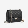 New Autumn and Winter Small Fragrance Style Crossbody Bag Diamond Chain Bag Fashionable and Versatile Shoulder Bag Commuting Small Square Bag