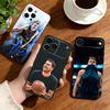 Чехол для телефона Луки Дончича для IPhone17,16,15,14,13,12,11 Plus,Pro Мягкий силиконовый Черный чехол