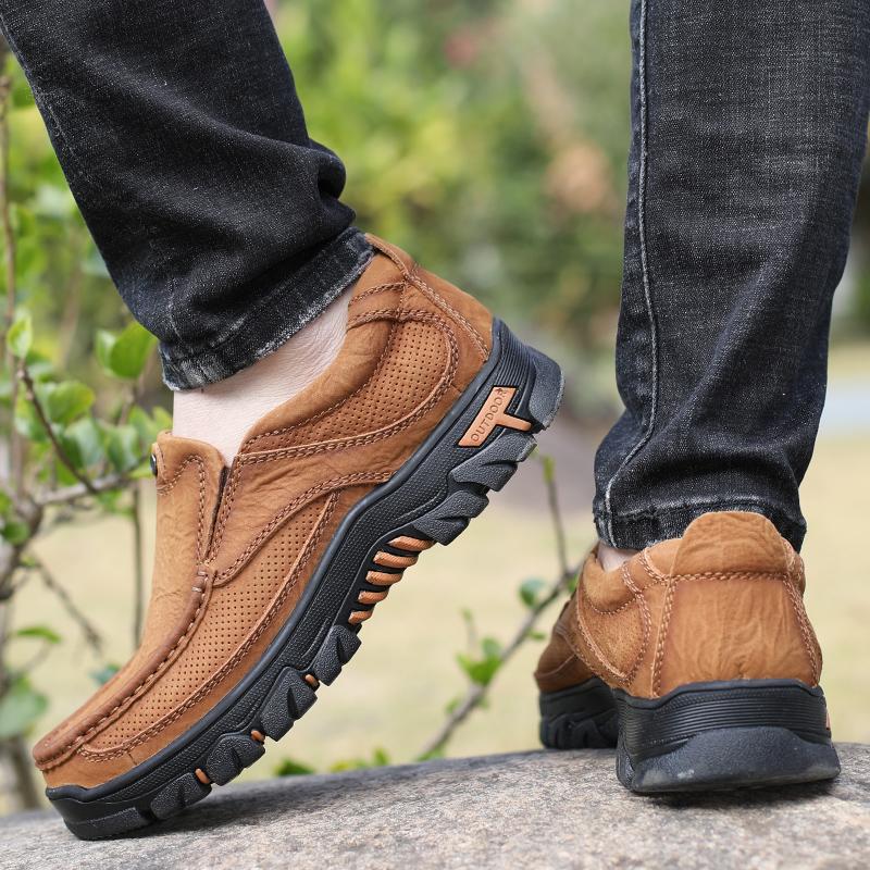 Кожаная обувь Baotou Shoes Мужская обувь Повседневная обувь Уличная обувь Спортивная повседневная обувь