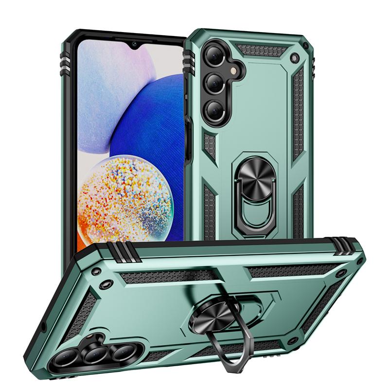 Для Samsung Galaxy A16 5G Чехол SM-A166B Бронированный Магнитный Автомобильный Чехол-Кольцо Для Samsung A16 A 16 5G Подставка Держатель Задняя Крышка