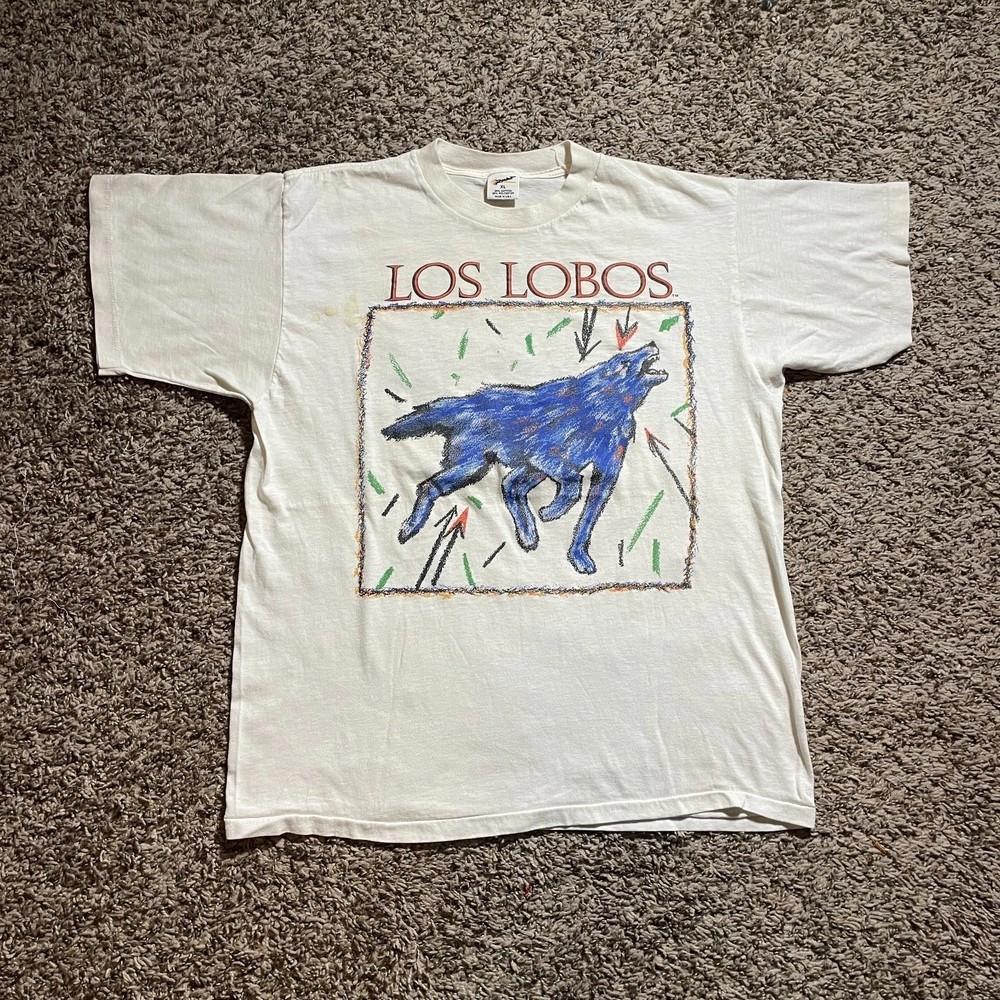 Vintage 90s Los Lobos Band How Will The Wolf Survive S to 5XL Shirt ZL451 Unisex T-Shirt